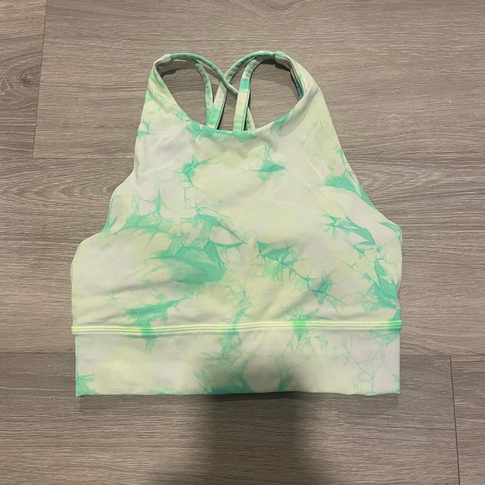 Lululemon high neck long line Energy Bra